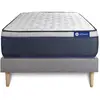 Image de Ensemble Matelas Ressorts Ensachés+mémoire De Forme Actiflex Max 80x200 Cm Maxi Épaisseur 7zones Confort + Sommier