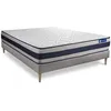 Image de Ensemble Matelas Ressorts Ensachés Et Mémoire De Forme Actiflex Ergo 120x200 Maxi Épaisseur 5zones Confort + Sommie