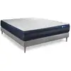Image de Ensemble Matelas Actiflex Tech 120x190 Mémoire De Forme Maxi Épaisseur 5zones De Confort + Sommier Kit Gris