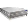 Image de Ensemble Matelas Ressorts Ensachés Actiflex Touch 120x190 3zones De Confort + Sommier Kit Gris