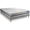 Image de Ensemble Matelas 120x190 Actilatex Soft 3zones De Confort + Sommier Kit Gris
