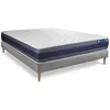 Image de Ensemble Matelas Mémoire De Forme Actimemo Morpho 120x190 Maxi Épaisseur 5zones De Confort + Sommier Kit Gris