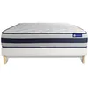 Image de Ensemble Matelas Ressorts Ensachés Et Mémoire De Forme Actiflex Ergo 120x200 Maxi Épaisseur 5zones Confort + Sommie