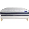 Image de Ensemble Matelas Ressorts Ensachés Et Mémoire De Forme Actiflex Ergo 120x190 Maxi Épaisseur 5zones Confort + Sommie