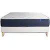 Image de Ensemble Matelas Ressorts Ensachés Et Mémoire De Forme Actiflex Sleep 120x190 5zones De Confort + Sommier Kit Blanc