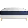 Image de Ensemble Matelas Actiflex Life 120x190 Ressorts Ensachés Et Mémoire De Forme 5zones De Confort + Sommier Kit Blanc