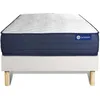 Image de Ensemble Matelas Actimemo Life 80x200 Mémoire De Forme 5zones De Confort + Sommier Kit Blanc