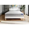 Image de Ensemble Matelas Mã©moire De Forme Actimemo Touch 120x190 3zones De Confort + Sommier Kit Blanc