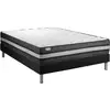 Image de Ensemble matelas mousse polyuréthane à mémoire de forme avec sommier 180x200 Nuits paisibles