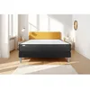 Image de Ensemble Matelas Sommier 160x200 cm - Sommier Noir (déjà monté) - Vitalpower Noir