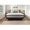Image de Ensemble Matelas Sommier 200x200 cm - Sommier Noir (en kit) - Vitalspring Recover Noir