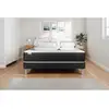 Image de Pack matelas ressorts ensachés avec sommier sommier tapissier en kit 180x200 + couettes et 2 oreillers Excellente aération