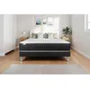 Image de Ensemble Matelas Sommier 160x200 cm - Sommier Noir (déjà monté) - Vitalspring Noir