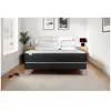 Image de Pack matelas mousse polyuréthane à mémoire de forme avec sommier sommier tapissier en kit 180x200 + couettes et 2 oreillers Confort sur mesure