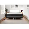 Image de Ensemble matelas mousse polyuréthane à mémoire de forme avec sommier 2x90x200 Confort sur mesure