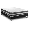 Image de Ensemble matelas ressorts ensachés et mémoire de forme avec sommier 140x200 VITALSPRING ZEN