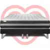 Image de Ensemble Matelas 200x200 Cm Ressorts Ensachés Et Mémoire De Forme Sommier Noir