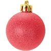 Image de Set De 6 Boules Chic Rouge Noel