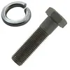 Image de VIS DE LAME TONDEUSE 64MM 9.5MM 3/8 24UNF AVEC RONDELLE FREIN POUR HONDA CASTELGARDEN AYP NOMA STIGA SNAPPER