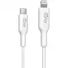 Image de Câble De Charge Et Synchronisation De Donnée Usb-c / Lightning Mfi Pd 3.0 3a 2m Blanc Jaym