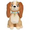 Image de Grande Peluche Disney : Chien Miss Lady 45 Cm - Belle Et Le Clochard - Nicotoy