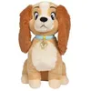 Image de Grande Peluche Disney : Chien Miss Lady 45 Cm - Doudou Licence Enfant - La Belle Et Le Clochard