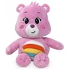 Image de Peluche Bisounours Toucalin Rose Avec Arc En Ciel 28 cm - Peluche Licence - Doudou Enfant - Ours