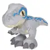 Image de Peluche Dinosaure T-rex Gris 26 Cm - Jurassic World - Dino Tyrannosaure - Peluche Licence