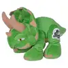Image de Peluche Dinosaure Triceratops Vert 27 Cm - Jurassic World - Dino Tyrannosaure - Peluche Licence