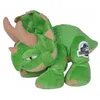 Image de Peluche Dinosaure Triceratops Vert 26 cm - Dino - Doudou Enfant - Jurassic World - Nouveaute