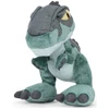 Image de Peluche Dinosaure T-rex Vert 27 Cm - Jurassic World - Dino Tyrannosaure - Peluche Licence