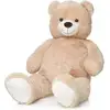 Image de Peluche Geante : Grand Ours Beige 1 M 20 - Sam - Mega Ours 120 Cm - Xxl
