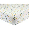 Image de Trois Kilos Sept Drap housse lit bébé modèle feuille