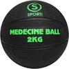 Image de Medecine ball gonflable Sporti Noir 021022