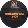 Image de Medecine ball gonflable Sporti Noir 5 Kg 021025