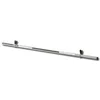 Image de Barre de musculation + 2 stop disques Sporti Argenté 1,40 m 062778