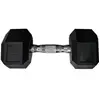 Image de Haltère hexagonale Sporti Noir TU 044142