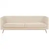 Image de Canapé 3 places en velours beige-gatsby Gatsby