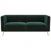 Image de Canapé 2 places en velours vert foncé-gatsby Gatsby