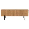 Image de Meuble TV en bois de teck 160 cm - Gordes - Maison Pavane