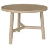 Image de Table basse ronde en bois de mindi D60 cm - Paloma - Maison Pavane
