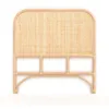 Image de Tête de lit 90 cm en rotin naturel - Grace - Maison Pavane