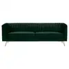 Image de Canapé 3 places en velours vert foncé-gatsby Gatsby