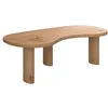 Image de Table basse organique en bois massif de mindi - Brandan - Maison Pavane