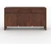 Image de Buffet en bois de manguier avec 3 portes et 3 tiroirs - Achille - Maison Pavane