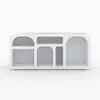 Image de Buffet en plâtre blanc cassé 160 cm-fira Fira