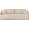 Image de Celsy - Canapé 3 Places Convertible Avec Coffre En Tissu Beige
