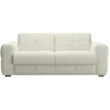 Image de Samina - Canapé 3 Places Convertible En Tissu Bouclette Beige Matelas Memory 14 Cm