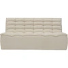 Image de Zeyna - Canapé 2 Places Modulable En Tissu Beige