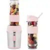 Image de Mini blender - smoo12 - 300 w - 570 ml - rose pastel - 2 gourdes incluses AUC3701335300205